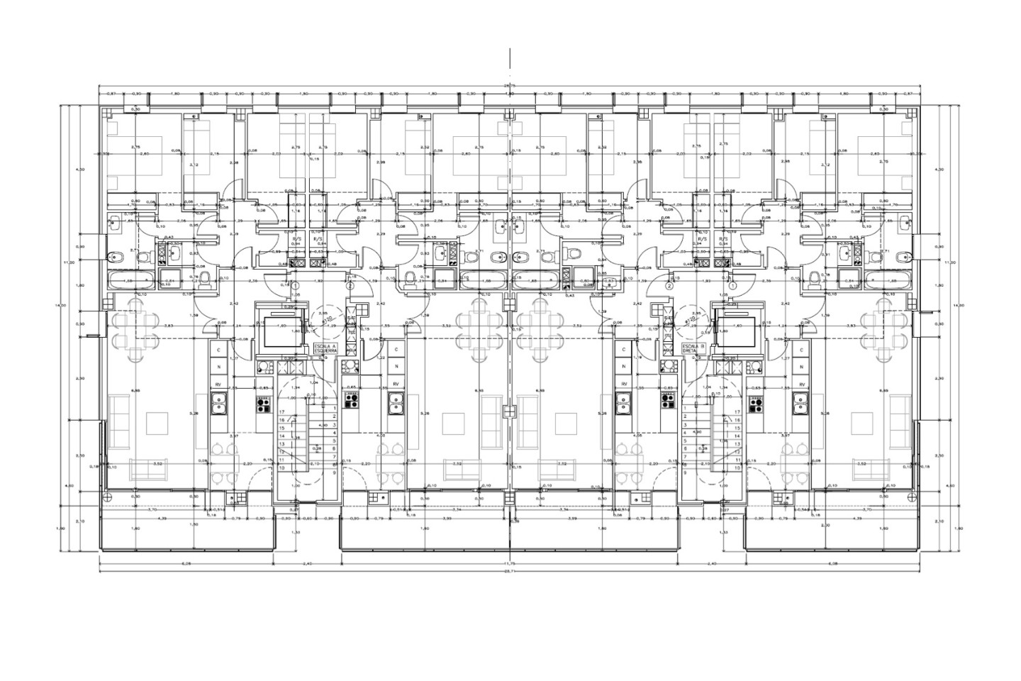 Pere Serra Arquitectura. Edifici de 19 habitatges i aparcament a l'Avinguda Indústria de Sant Just Desvern.