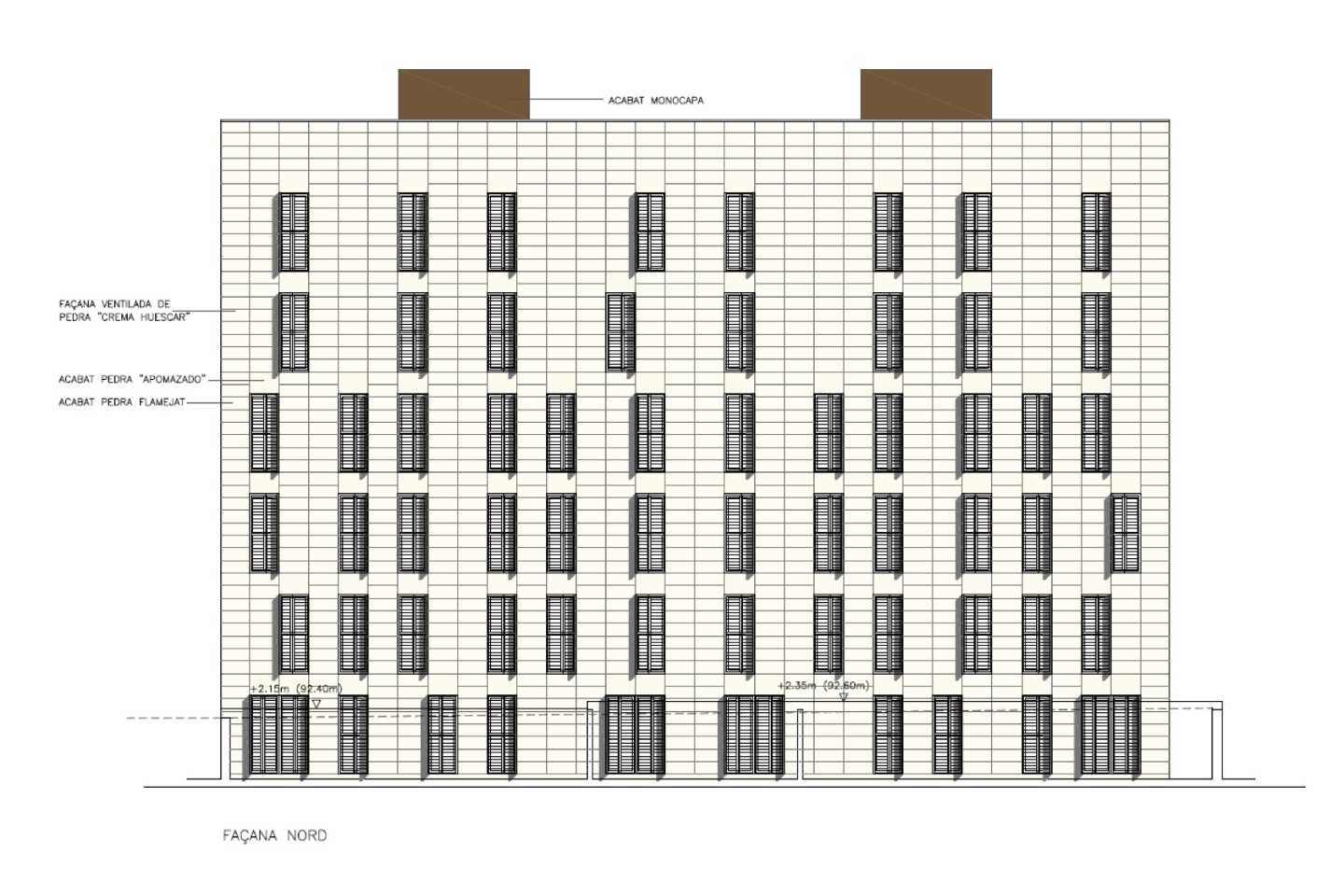 Pere Serra Arquitectura. Edifici de 19 habitatges i aparcament a l'Avinguda Indústria de Sant Just Desvern.