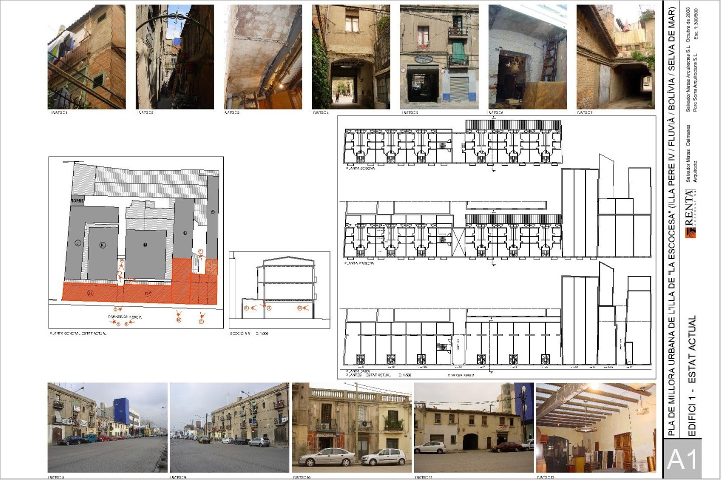 Pere Serra Arquitectura. Pla de millora urbana a l'illa de _La Escocesa_, al districte 22@ de Barcelona.