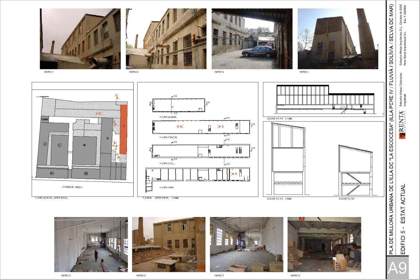 Pere Serra Arquitectura. Pla de millora urbana a l'illa de _La Escocesa_, al districte 22@ de Barcelona.