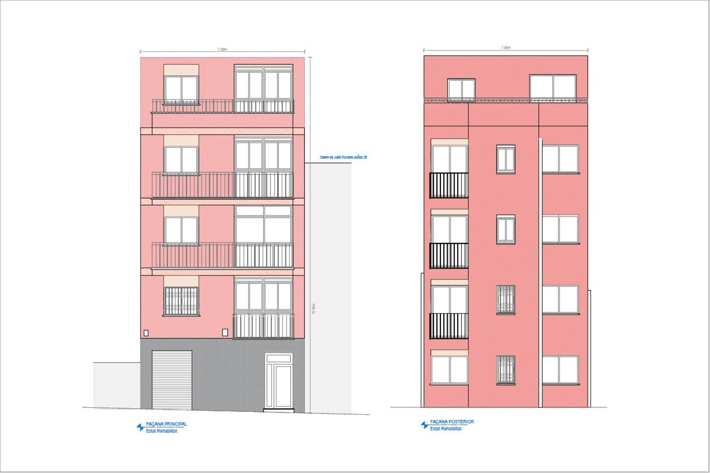 Projecte de rehabilitació de 11 edificis plurifamiliars al sector SCG 107 de Santa Coloma de Gramanet 5 Pere Serra Arquitectura. Projecte de rehabilitació de 11 edificis plurifamiliars al sector SCG 107 de Santa Coloma de Gramanet