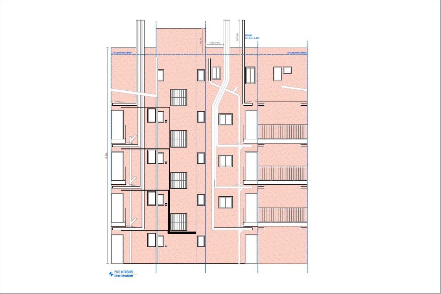 Projecte de rehabilitació de 11 edificis plurifamiliars al sector SCG 107 de Santa Coloma de Gramanet 6 Pere Serra Arquitectura. Projecte de rehabilitació de 11 edificis plurifamiliars al sector SCG 107 de Santa Coloma de Gramanet