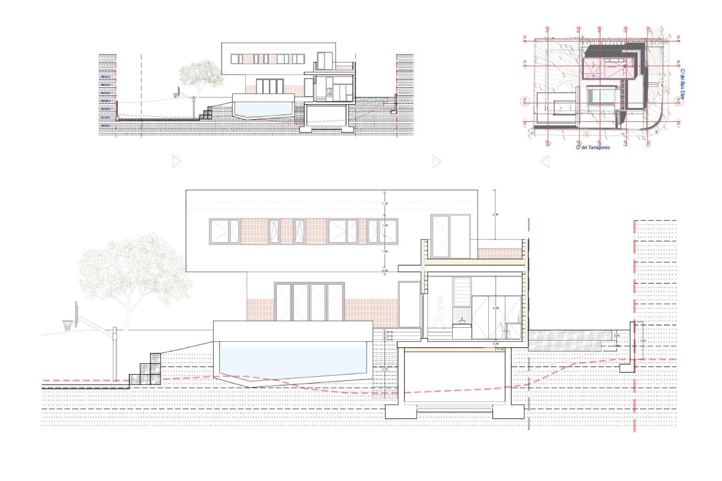 Pere Serra Arquitectura. Projecte d'habitatge unifamiliar aïllat a la urbanització del Mas Gassol, Alcover