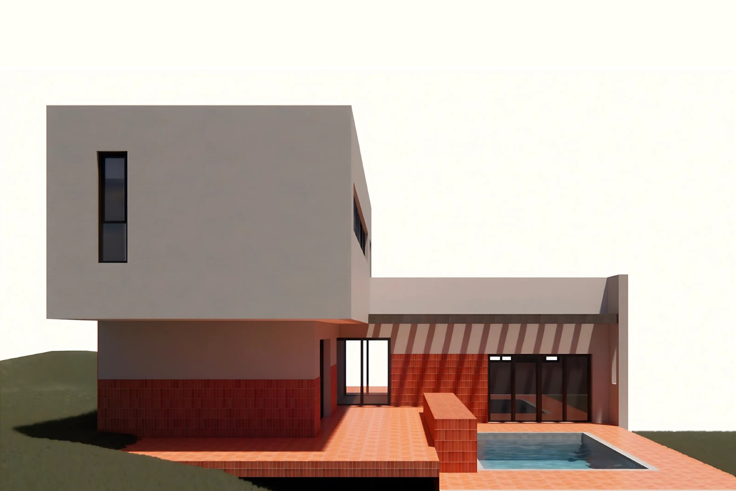 Pere Serra Arquitectura. Projecte d'habitatge unifamiliar aïllat a la urbanització del Mas Gassol, Alcover