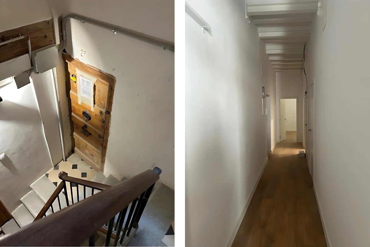 Pere Serra Arquitectura. Reforma de dos habitatges al barri Gòtic de Barcelona.