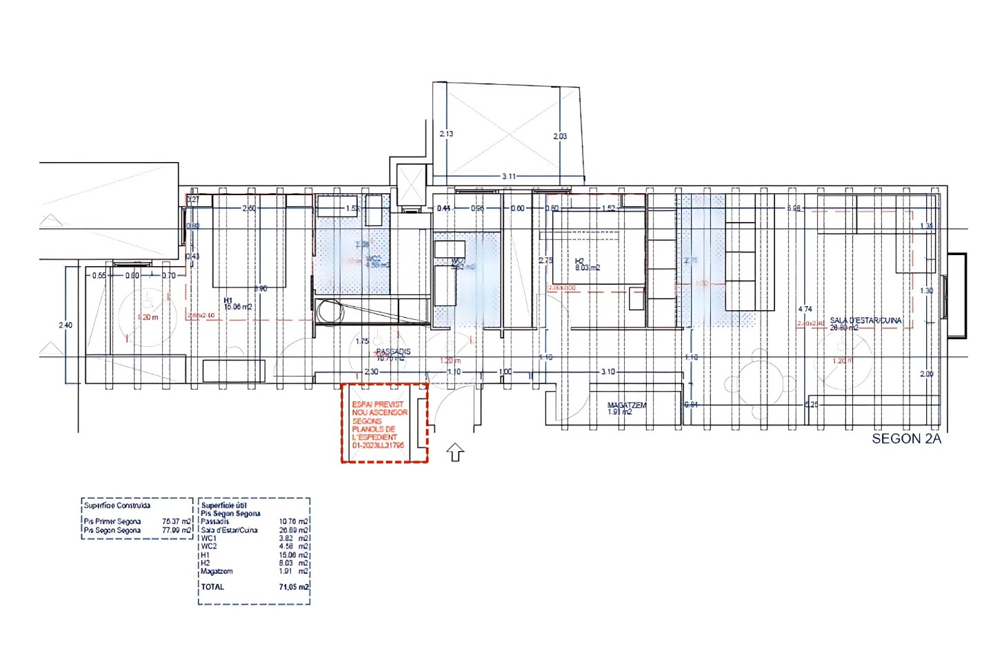 Pere Serra Arquitectura. Reforma de dos habitatges al barri Gòtic de Barcelona.