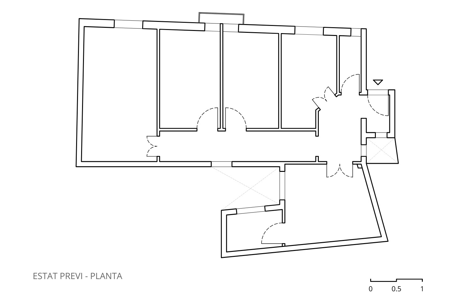 Pere Serra Arquitectura. Reforma d'habitatge al carrer Carabassa.