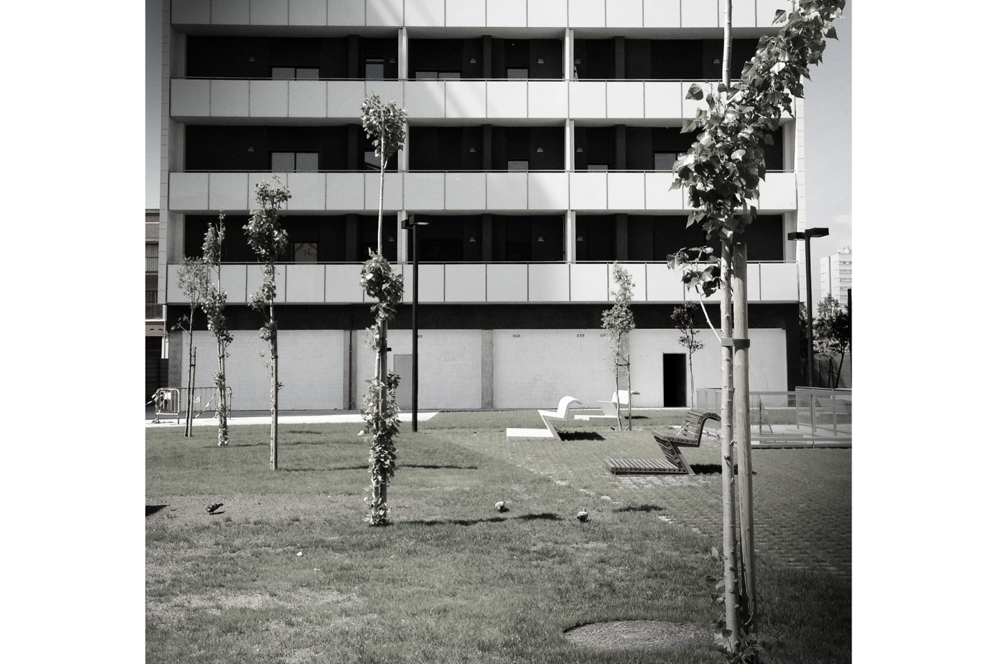 Torre de 56 habitatges, 3 locals i aparcament a la Plaça d'Europa de l'Hospitalet de Llobregat 1 Pere Serra Arquitectura.
